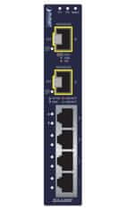 Planet IGS-620TF Priemyselný Switch 4x 10/100/1000Base-T, 2x 100/1G/2.5GBase-X SFP, -40~+75°C