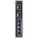 Planet IGS-620TF Priemyselný Switch 4x 10/100/1000Base-T, 2x 100/1G/2.5GBase-X SFP, -40~+75°C