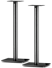 Sonorous SP 101B - HBLK - 80cm stojan repro čierne sklo - čierna trúbka