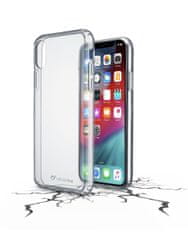 CellularLine Zadný priehľadný kryt s ochranným rámom CLEAR DUO pre Apple iPhone XS Max