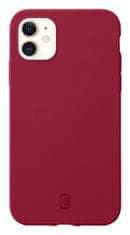 CellularLine Ochranný silikónový kryt Sensation pre Apple iPhone 12 mini, červený