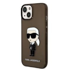 Karl Lagerfeld Zadný kryt IML Ikonik NFT pre iPhone 14 Plus Black