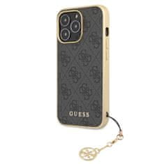 Guess Zadný kryt 4G Charms pre iPhone 13 Pro Grey