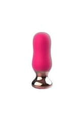 Toyjoy ToyJoy The Exquisite Buttplug (Fuchsia), vibračný análny kolík