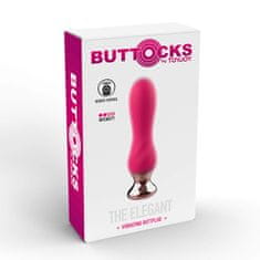 Toyjoy ToyJoy The Elegant Buttplug (Fuchsia), vibračný análny kolík