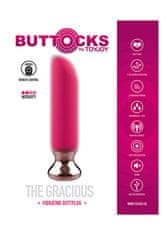 Toyjoy ToyJoy The Gracious Buttplug (Fuchsia), vibračný análny kolík