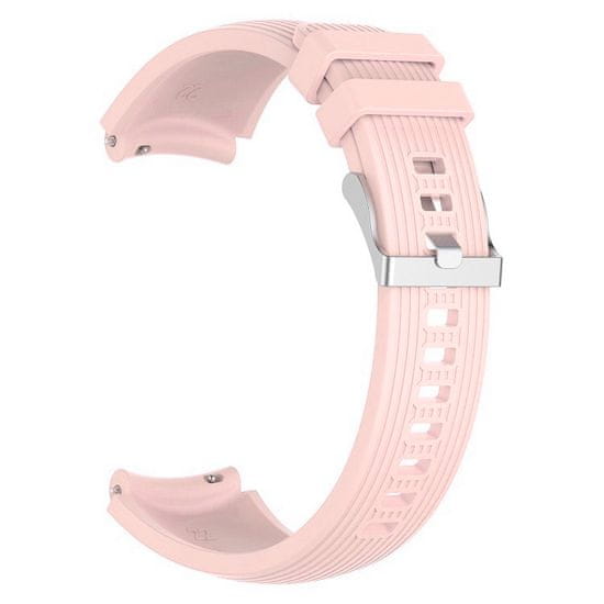 BStrap Silicone Davis remienok na Huawei Watch GT/GT2 46mm, sand pink