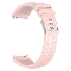 BStrap Silicone Davis remienok na Huawei Watch GT 42mm, sand pink