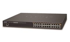 Planet POE-1200G(v2) PoE injektor 12x 1Gb, 802.3at 30/220W, PING watchdog+scheduler