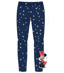 E plus M Dievčenské legíny Minnie modrej hviezda 104-134 cm