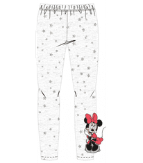 E plus M Dievčenské legíny Minnie šedej hviezda 104-134 cm