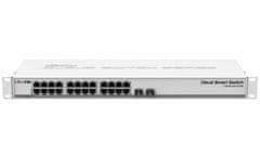 Mikrotik Cloud Smart Switch CSS326, 24x Gbit LAN, 2x Gbit SFP port