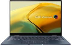 ASUS Zenbook 14 Flip OLED (UP3404) (UP3404VA-OLED058W), modrá