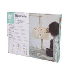 Classic world Vzdelávacia tabuľa Barometer Science for Kids Meteostanica Vietor Teplota 9 el.