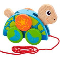 Viga Toys Sada na ťahanie korytnačky 