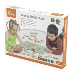 Viga Toys Memo Memo Pamäťová hra Učenie abecedy Montessori
