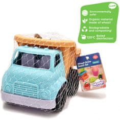 WOOPIE GREEN Sand set with Car 7 el. BIODEGRADOUS ORGANIC MATERIAL