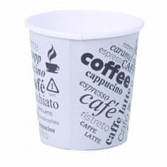 Hit office Papierový pohár 100ml Coffee to go s motívom 50ks