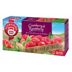 TEEKANNE Čaj ovocný HB Cranberry & Raspbery HB 20 x 2,25 g