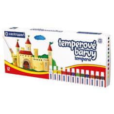 Centropen Temperové farby 12 farieb 12ml