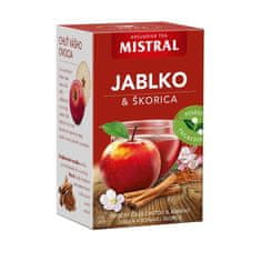 Mistral Čaj ovocný Jablko a škorica HB 50 g