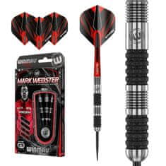 Winmau Šípky steel Mark Webster 25g, 90% wolfram