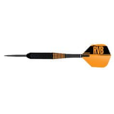 Target Šípky steel Raymond van Barneveld 22g RVB, čierne, BRASS