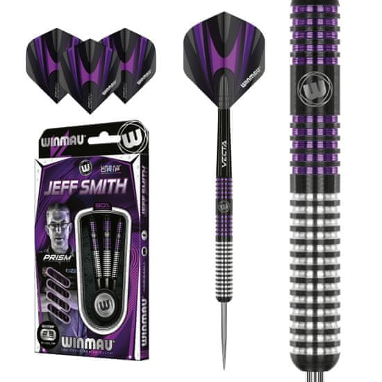 Winmau Šípky steel Jeff Smith 25g, 90% wolfram