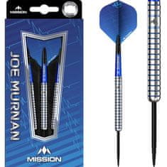 Mission Sada šípok steel Joe Murnan Electro Blue 22g, 90% wolfram