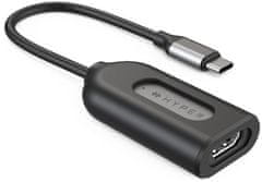 Hyper Drive adaptér USB-C na 8K 60Hz / 4K 144Hz HDMI, strieborná