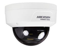 Hikvision HiWatch IP kamera HWI-D140H(C)/ Dome/ 4Mpix/ objektív 2,8mm/ H.265+/ krytie IP67+IK10/ IR až 30m/ kov+plast