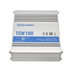 Teltonika priemyselný nemanažovaný PoE switch TSW100 4x 802.3af/at