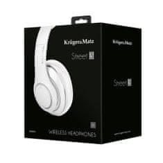 Krüger&Matz Bezdrôtové slúchadlá Street 3 Wireless biela KM0653