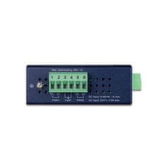 Planet MODBUS priemyselná brána RS-232/422/485 na IP, 1x COM, 100Base-TX, RTU/ACSII, -40 až +75 ° C, 9-48VDC, IP30