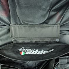 Cappa Racing Bunda moto AREZZO textilná čierna/zelená L