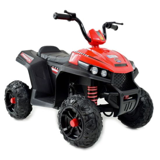 Super-Toys BATÉRIOVÁ ŠTVORKOLKA, DVA MOTORY, DVE BATÉRIE, MÄKKÉ KOLESÁ/S601