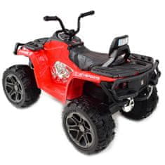 Super-Toys MEGA VEĽKÁ ŠTVORKOLKA 4X4, TLMIČE, MÄKKÉ KOLESÁ, DIAĽKOVÉ OVLÁDANIE, POMALÝ ŠTART,/LB8868