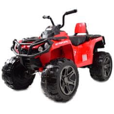 Super-Toys MEGA VEĽKÁ ŠTVORKOLKA 4X4, TLMIČE, MÄKKÉ KOLESÁ, DIAĽKOVÉ OVLÁDANIE, POMALÝ ŠTART,/LB8868