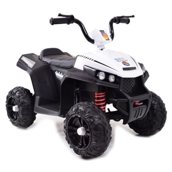 Super-Toys BATÉRIOVÁ ŠTVORKOLKA, DVA MOTORY, DVE BATÉRIE, MÄKKÉ KOLESÁ/S601