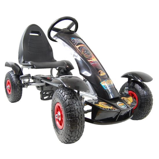 Super-Toys VEĽKÁ MOTOKÁRA S PEDÁLMI, ČERPADLÁ NA KOLESÁ/F-618