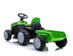 Super-Toys BATÉRIOVÝ TRAKTOR S PRÍVESOM/TR1908T