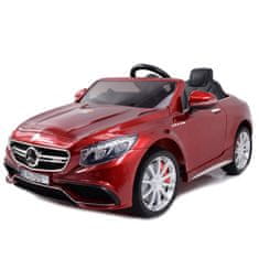 Super-Toys MERCEDES S63 AMG LICENCIA,FARBA, MÄKKÉ EVA KOLESÁ PLNÁ OPCIA/HL169