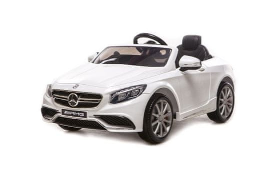 Super-Toys MERCEDES S63 AMG LICENCIA, MÄKKÉ EVA KOLESÁ PLNÁ OPCIA/HL169