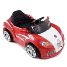 Super-Toys NAJNOVŠÍ ROADSTER SMILE, DVA MOTORY, KĽÚČ, MÄKKÉ SEDADLO, MÄKKÉ KOLESÁ/HL938