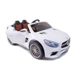 Super-Toys MERCEDES SL65 AMG DIAĽKOVÉ OVLÁDANIE, POMALÝ ŠTART, PUZDRO NA BATÉRIE , MP4 /XMX602