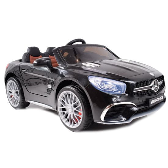 Super-Toys MERCEDES SL65 AMG DIAĽKOVÉ OVLÁDANIE, POMALÝ ŠTART, PUZDRO NA BATÉRIE , MP4 /XMX602