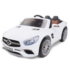 Super-Toys MERCEDES SL65 AMG DIAĽKOVÉ OVLÁDANIE, POMALÝ ŠTART, PUZDRO NA BATÉRIE , MP4 /XMX602