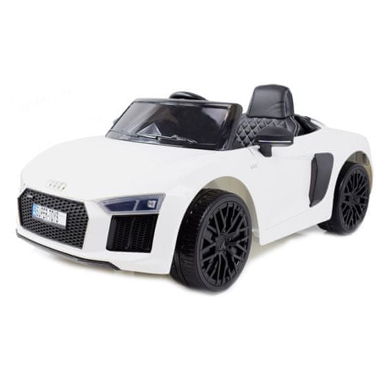 Super-Toys ORIGINÁL AUDI R8 SPYDER V TOP VERZII, MÄKKÉ SEDADLO, 2,4 GHZ DIAĽKOVÉ OVLÁDANIE/ 2198