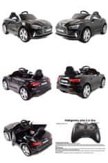 Super-Toys AUDI S5 LICENCIA,FARBA, MÄKKÉ EVA KOLESÁ PLNÁ OPCIA/HL258