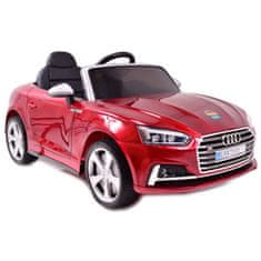 Super-Toys AUDI S5 LICENCIA, FARBA, MÄKKÉ EVA KOLESÁ PLNÁ OPCIA, KVALITA/HL258